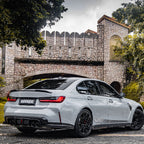 SooQoo BMW G80 G81 M3 Side Skirts In Gloss Carbon Fibre