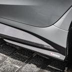 SooQoo BMW G80 G81 M3 Side Skirts In Gloss Carbon Fibre