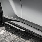 SooQoo BMW G80 G81 M3 Side Skirts In Gloss Carbon Fibre
