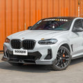 SooQoo V2 BMW X3 G01 X4 G02 LCI Front Lip In Gloss Carbon Fibre