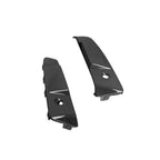 SooQoo BMW G45 X3 Rear Bumper Inserts In Gloss Carbon Fibre