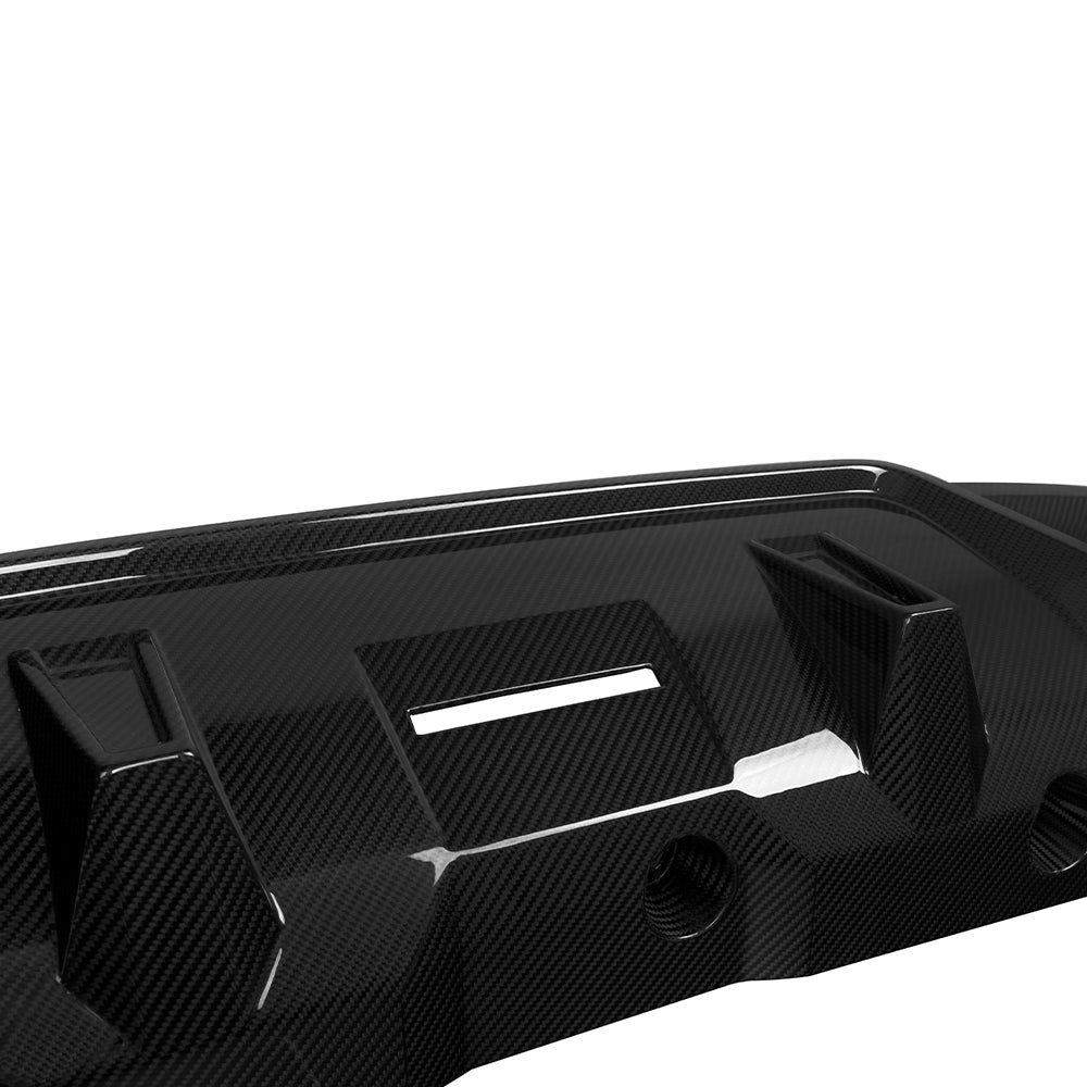 SooQoo BMW G45 X3 Rear Diffuser In Gloss Carbon Fibre
