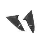 SooQoo BMW G45 X3 Rear Window Fins In Gloss Carbon Fibre
