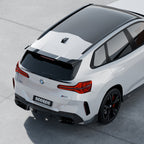 SooQoo BMW G45 X3 Roof Spoiler In Gloss Carbon Fibre