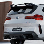SooQoo BMW G45 X3 Roof Spoiler In Gloss Carbon Fibre