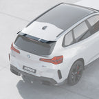 SooQoo BMW G45 X3 Roof Spoiler In Gloss Carbon Fibre
