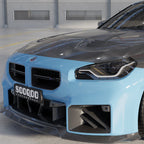 SooQoo BMW M2 G87 Vented Hood In Gloss Carbon Fibre