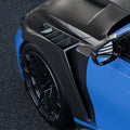 SooQoo BMW M3 G80 Side Fenders In Gloss Carbon Fibre