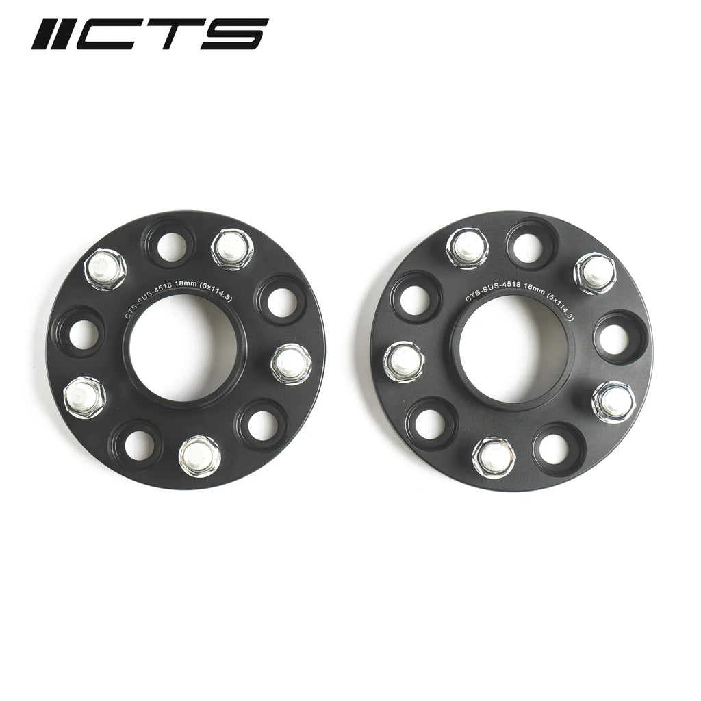 CTS Turbo Tesla Model 3/Model Y Hubcentric Wheel Spacers (with Lip) +18mm | 5×114.3 CB 64.1