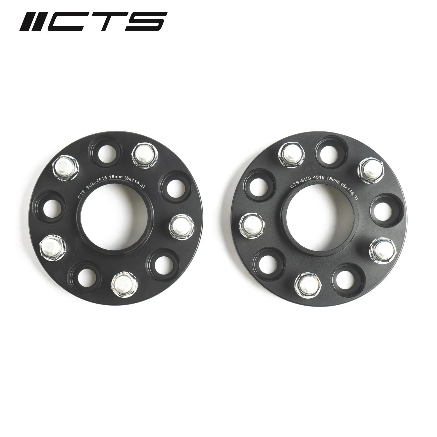 CTS Turbo Tesla Model 3/Model Y Hubcentric Wheel Spacers (with Lip) +18mm | 5×114.3 CB 64.1