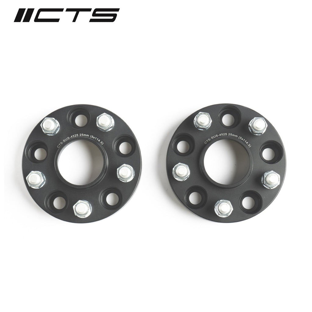 CTS TURBO TESLA MODEL 3/MODEL Y HUBCENTRIC WHEEL SPACERS (WITH LIP) +25MM | 5×114.3 CB 45