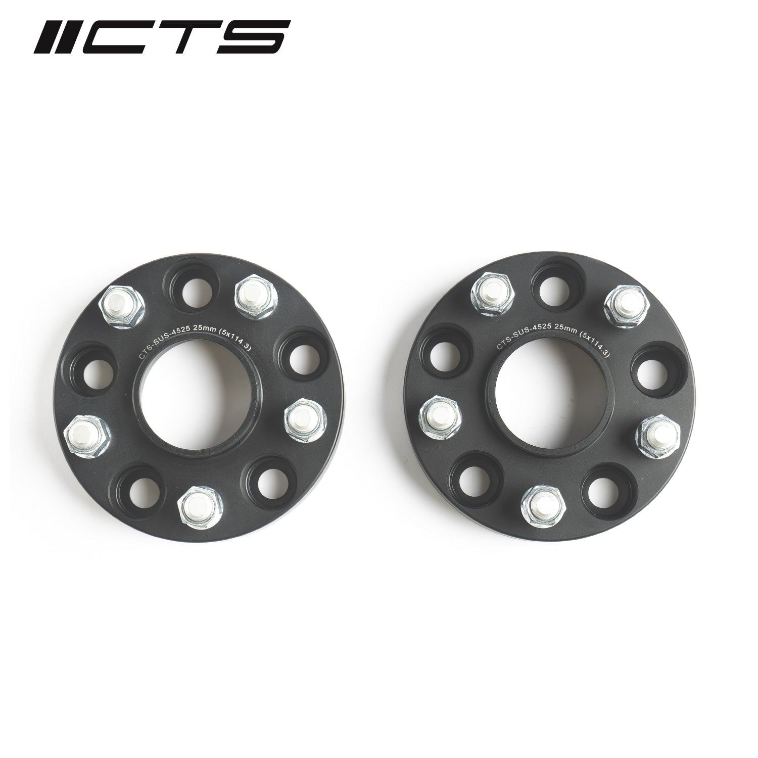 CTS TURBO TESLA MODEL 3/MODEL Y HUBCENTRIC WHEEL SPACERS (WITH LIP) +25MM | 5×114.3 CB 45