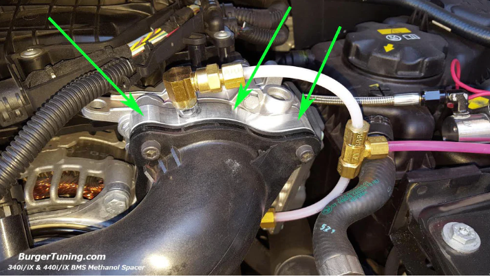 B58 BMW Billet Water Injection Spacer