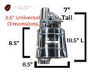 UNIVERSAL VALVED MUFFLER KIT