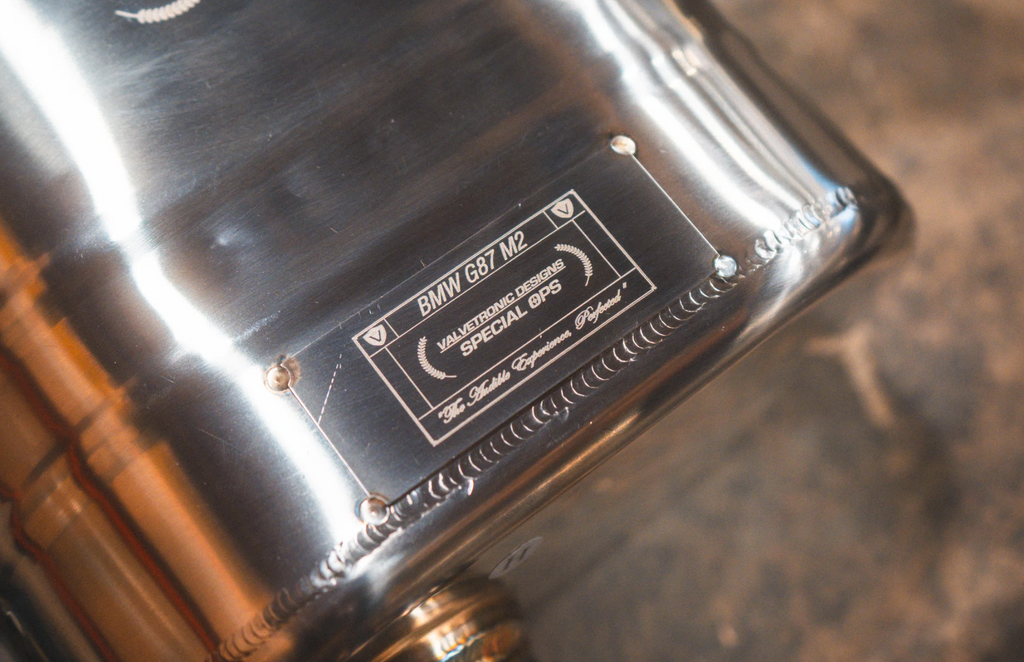 BMW G87 M2 Valved Sport Exhaust System