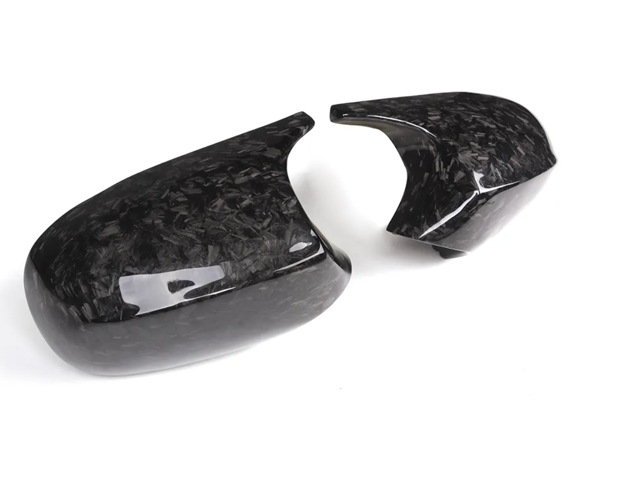 BMW E Series M Style Carbon Mirror Caps
