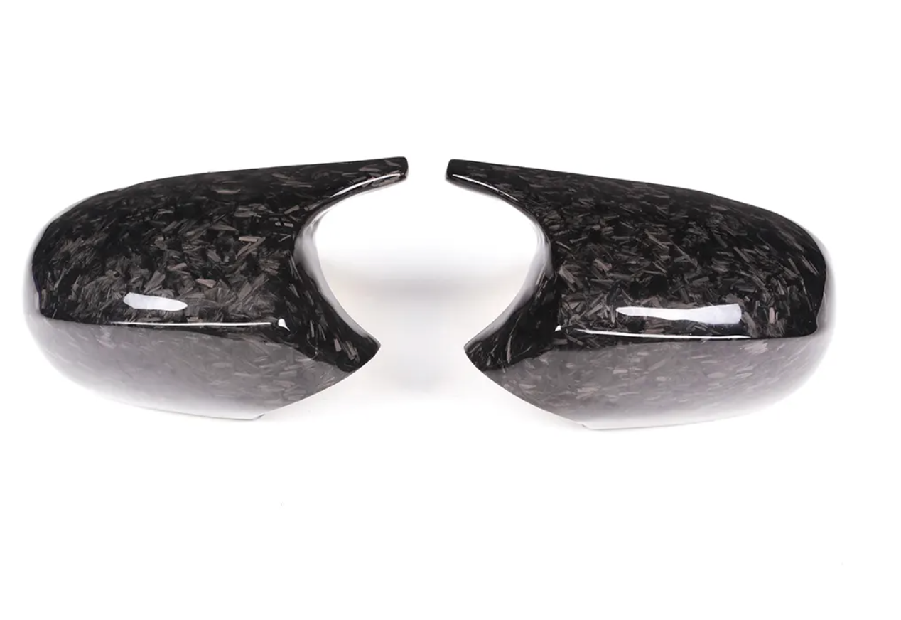 BMW E Series M Style Carbon Mirror Caps