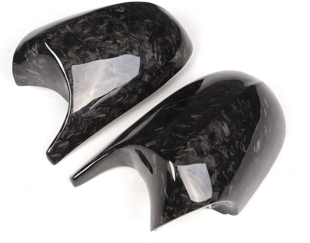 BMW E Series M Style Carbon Mirror Caps