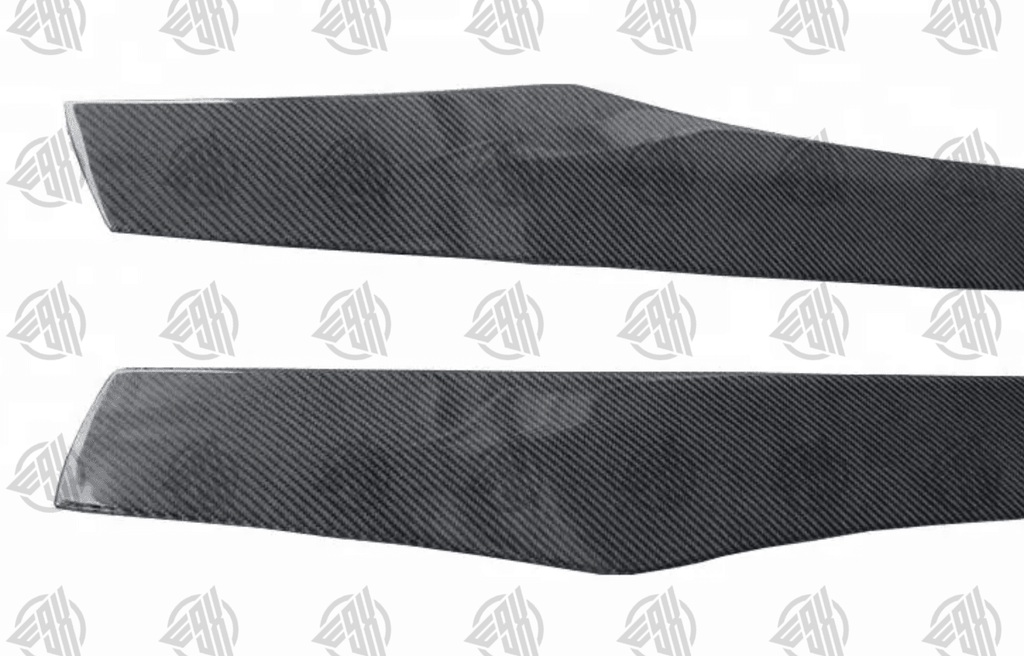 BMW Universal V1 Dry Carbon Fibre Side Skirt Extensions