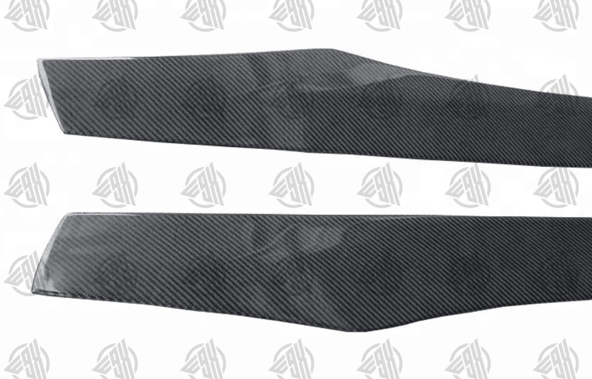 BMW Universal V1 Dry Carbon Fibre Side Skirt Extensions