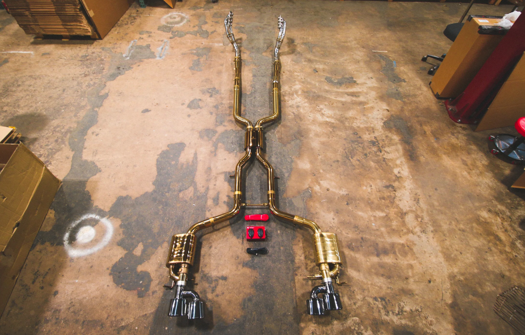 Mercedes C63 AMG W204 Valved Sport Exhaust System