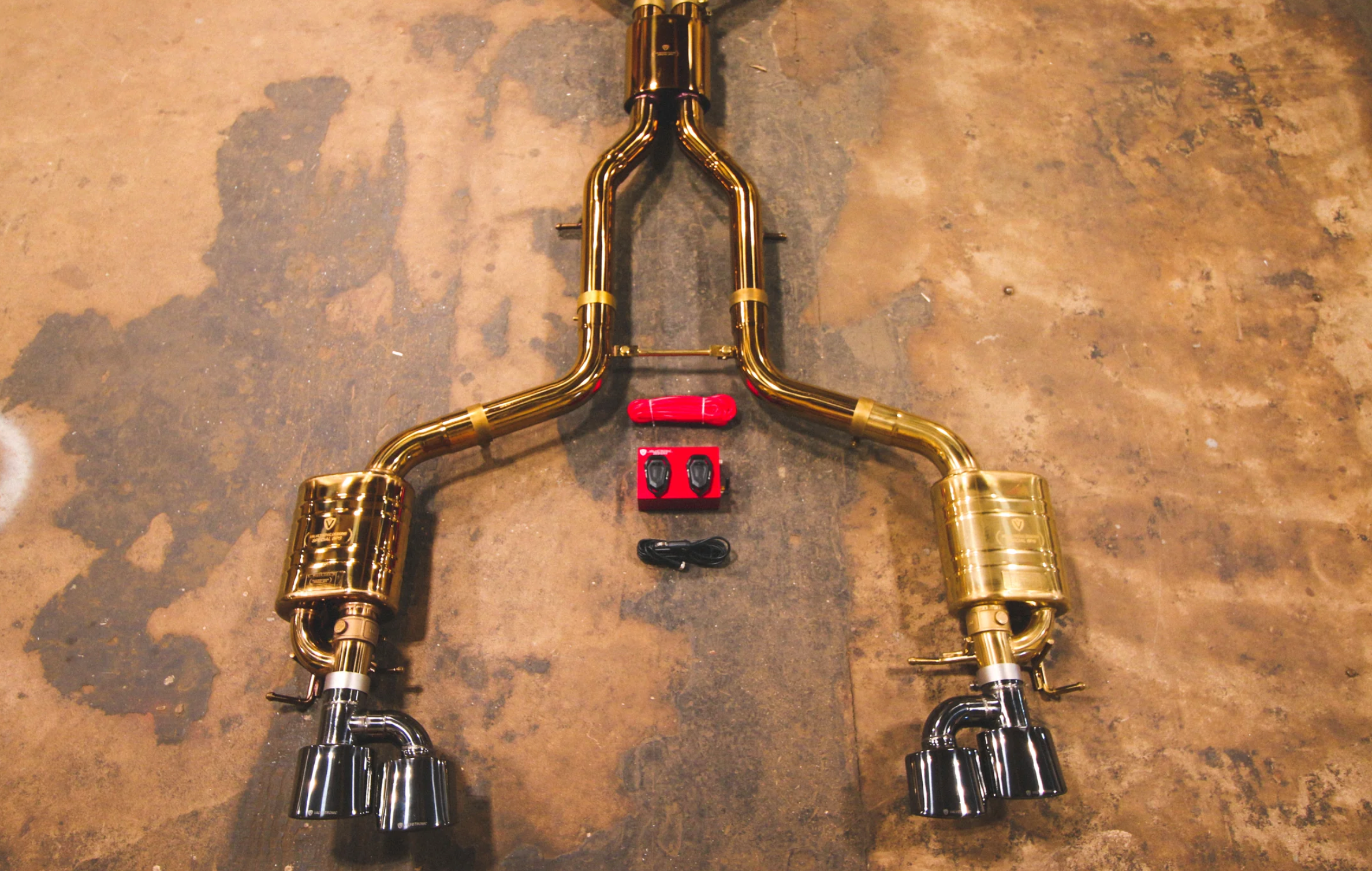 Mercedes C63 AMG W204 Valved Sport Exhaust System