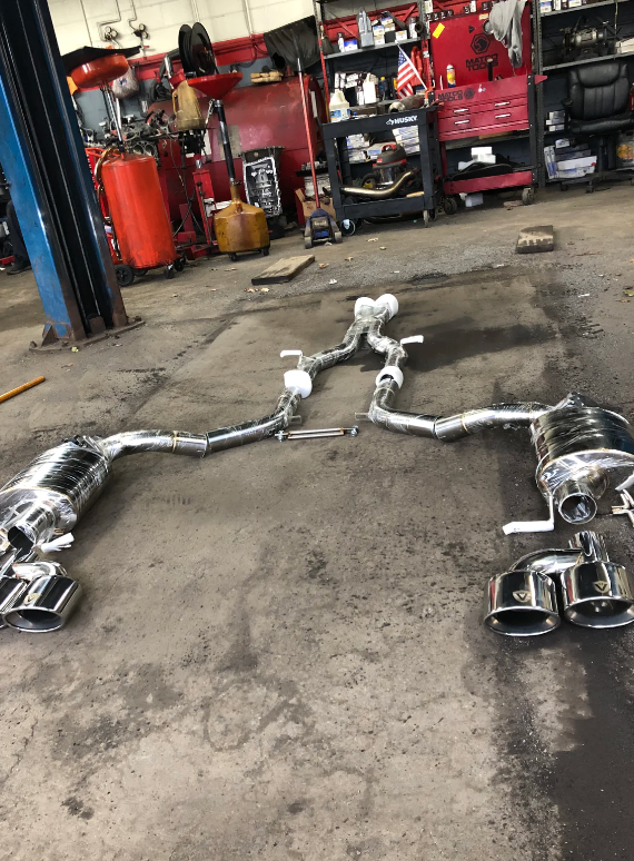 Mercedes C63 AMG W204 Valved Sport Exhaust System