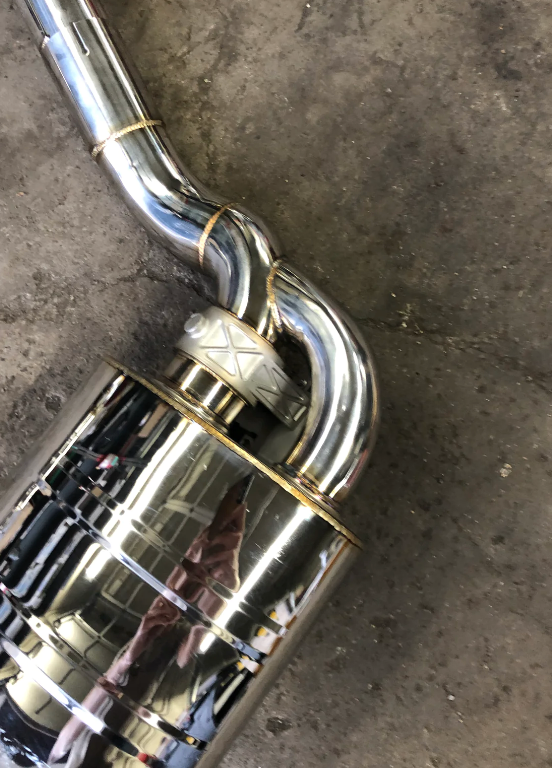 Mercedes C63 AMG W204 Valved Sport Exhaust System