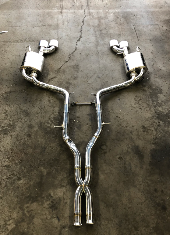 Mercedes C63 AMG W204 Valved Sport Exhaust System
