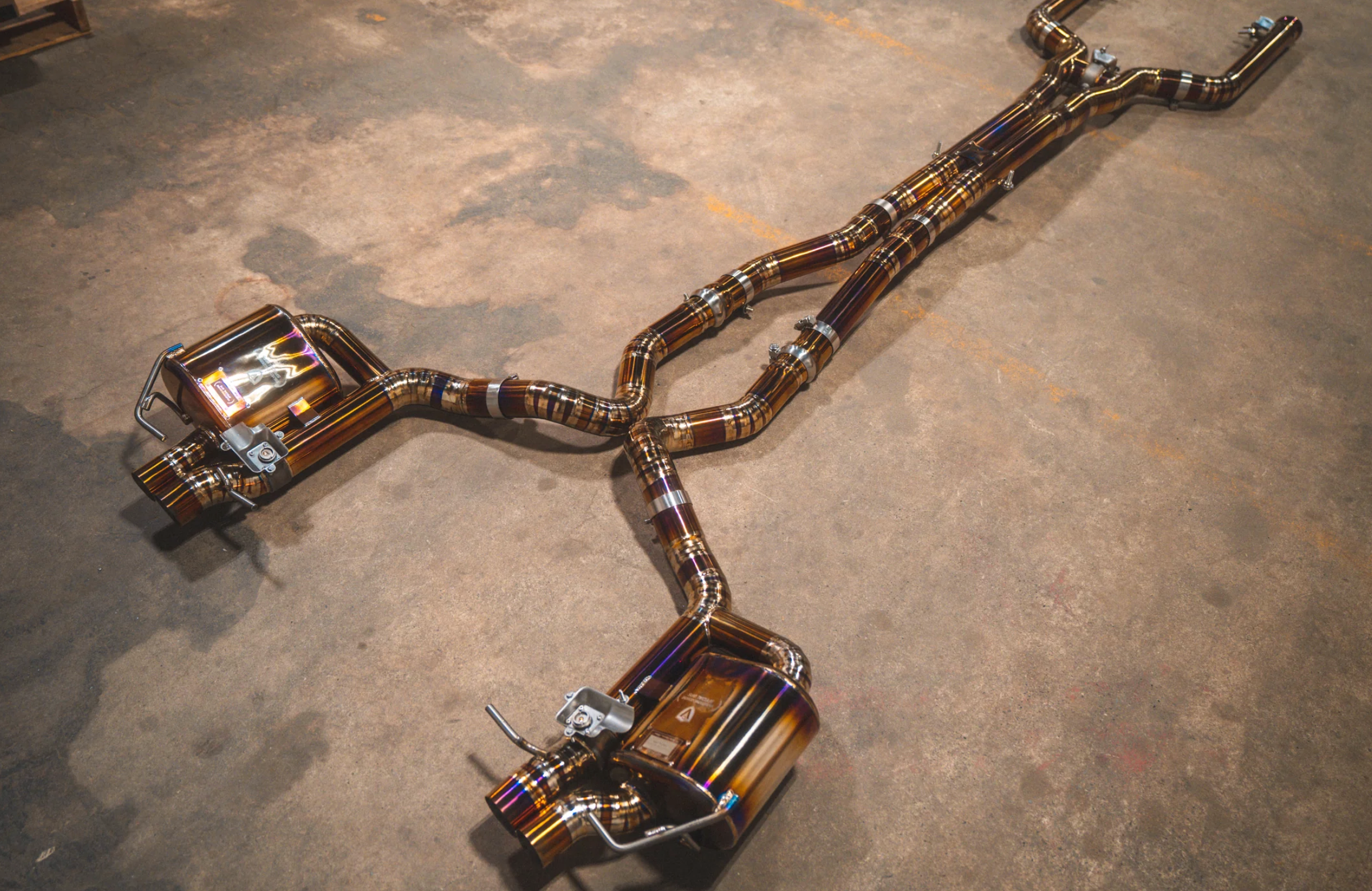 Mercedes W205 C63 / C63s Valved Sport Exhaust System
