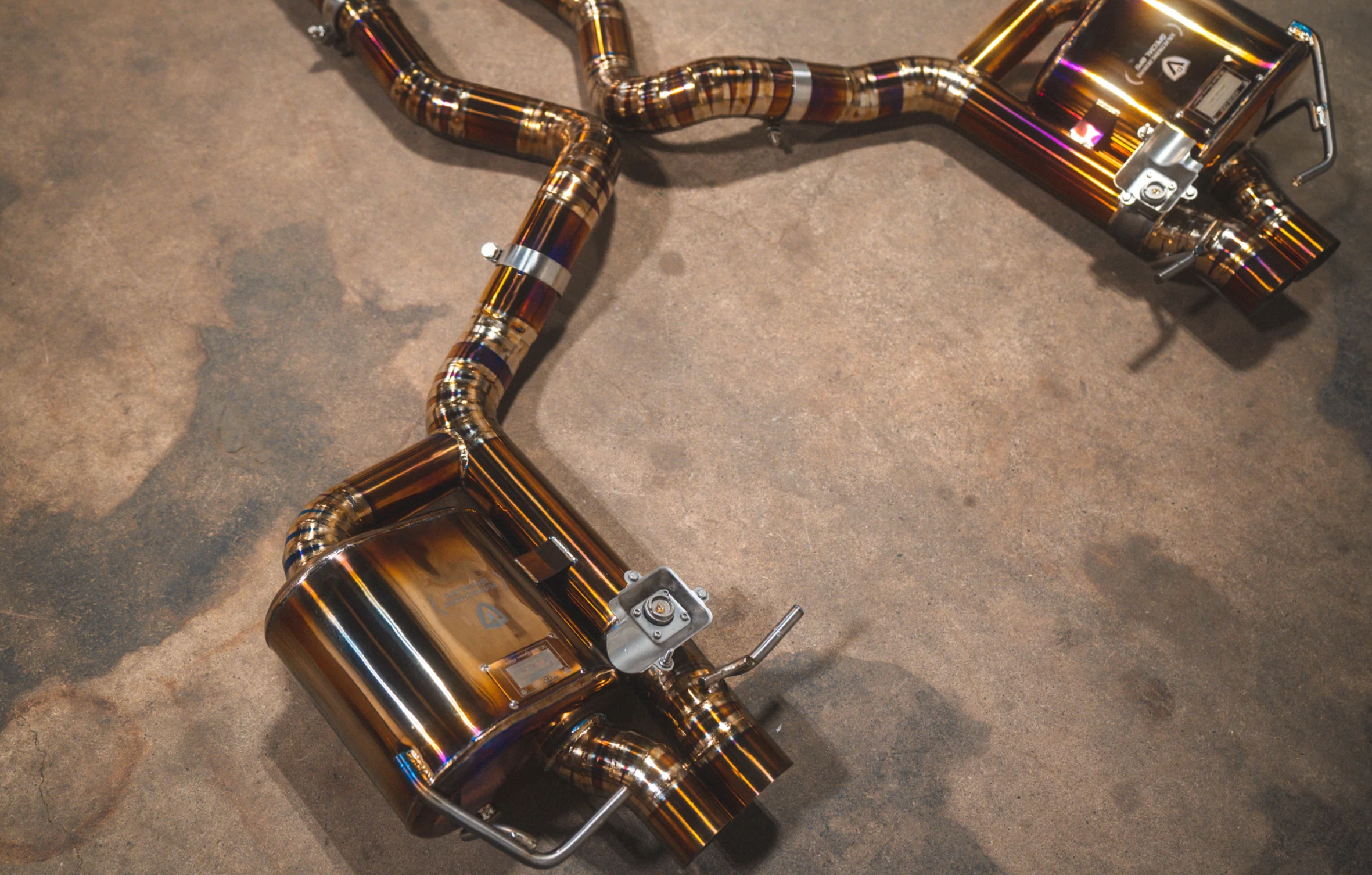 Mercedes W205 C63 / C63s Valved Sport Exhaust System