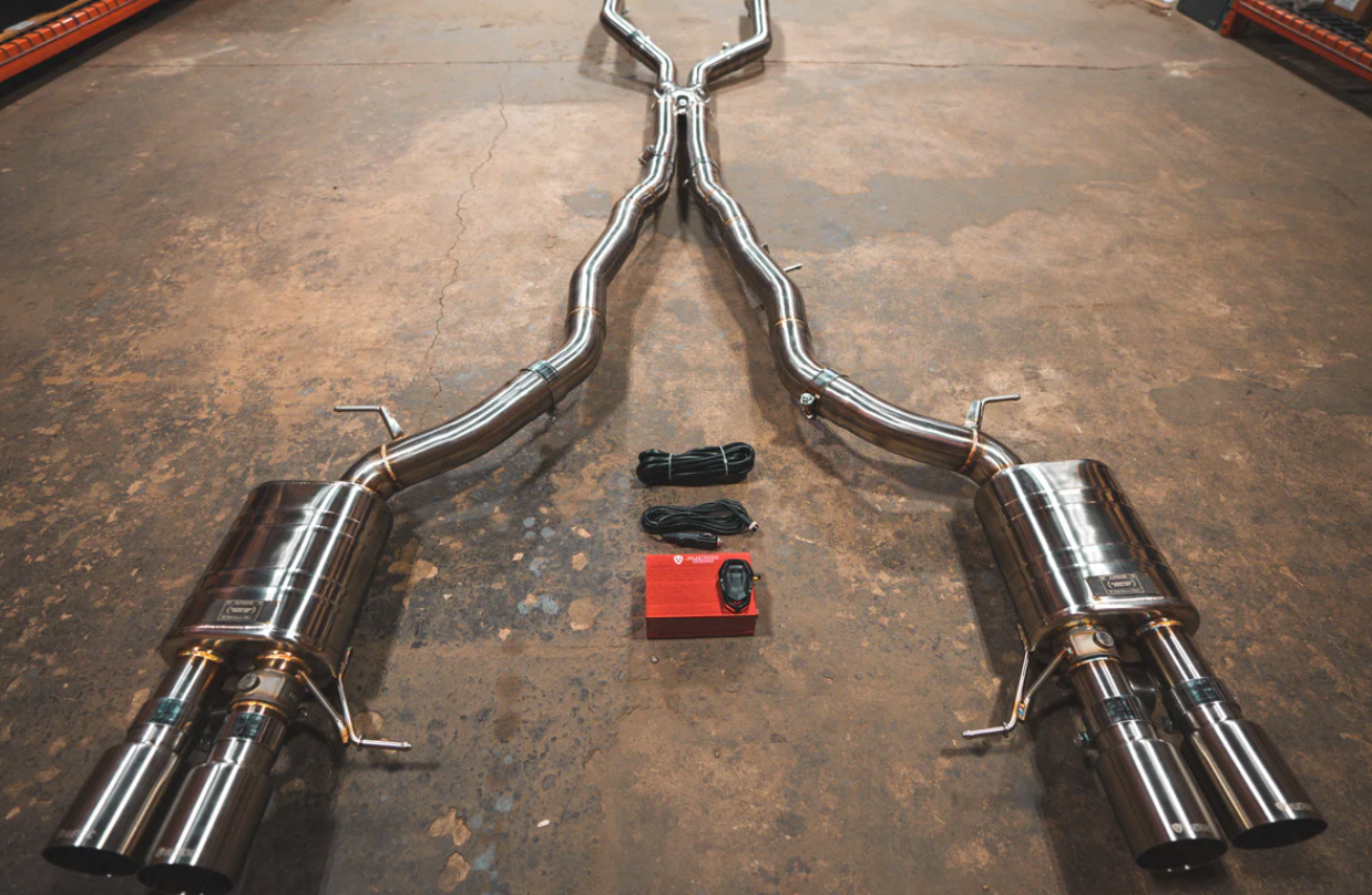 Alpina B6 / BMW 650i Valved Sport Exhaust System