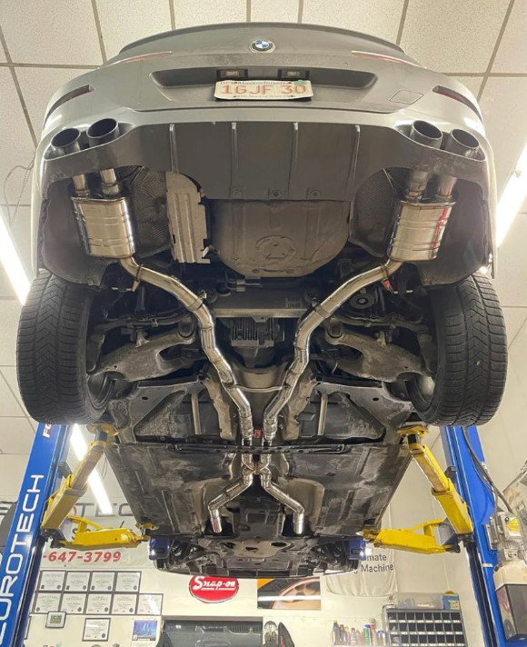Alpina B6 / BMW 650i Valved Sport Exhaust System