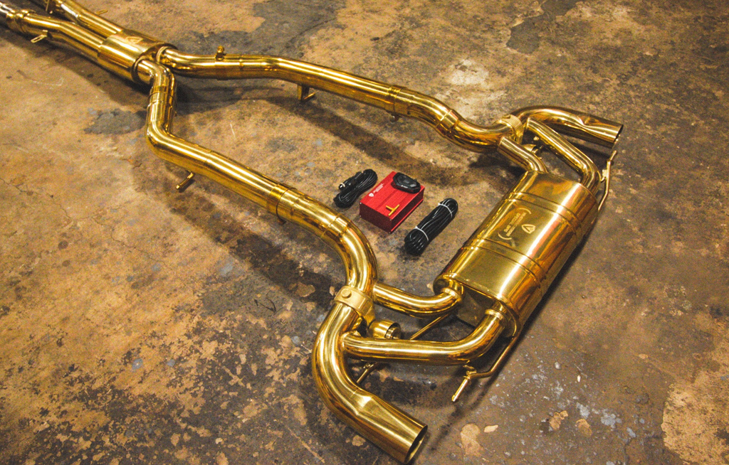 Mercedes SLS AMG Valved Sport Exhaust System