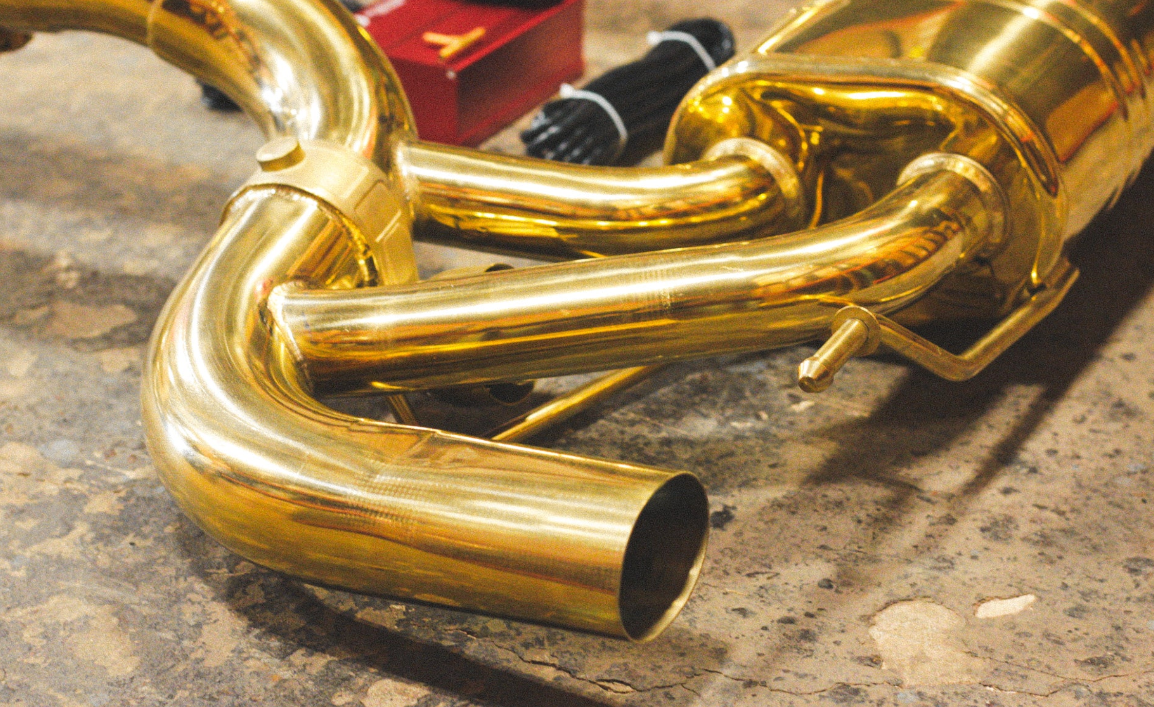 Mercedes SLS AMG Valved Sport Exhaust System