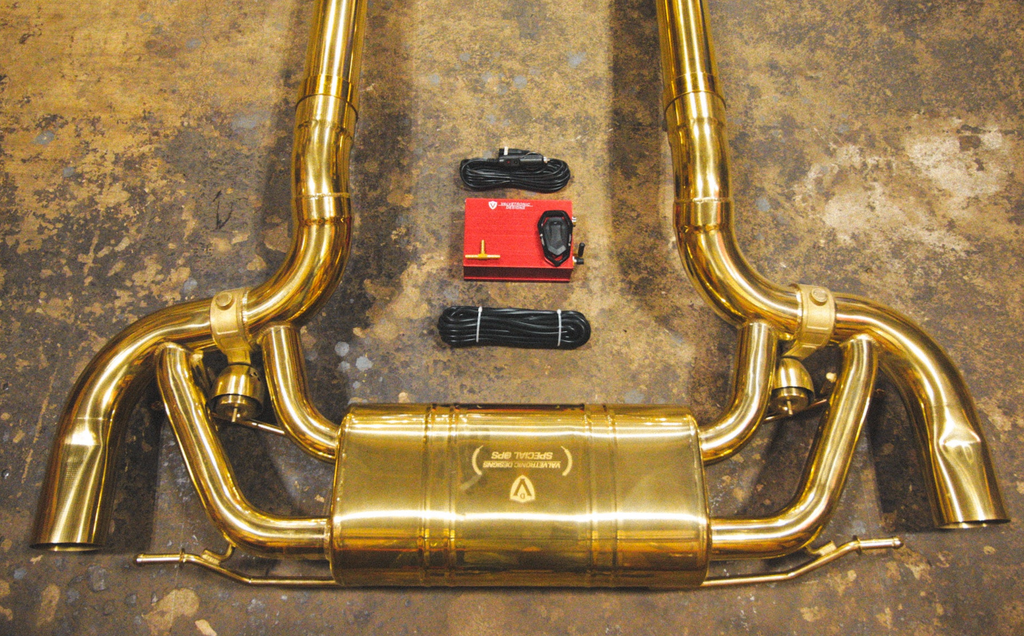 Mercedes SLS AMG Valved Sport Exhaust System
