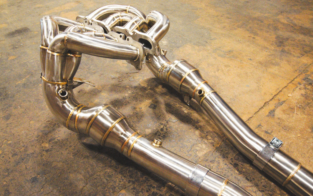 Mercedes SLS AMG Valved Sport Exhaust System