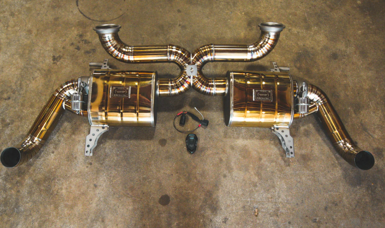 Audi R8 V8 / V10 Valved Sport Exhaust System