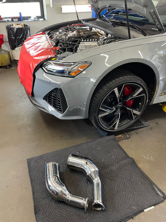 Audi RS6 / RS7 C8 Free Flow Race Front Pipes
