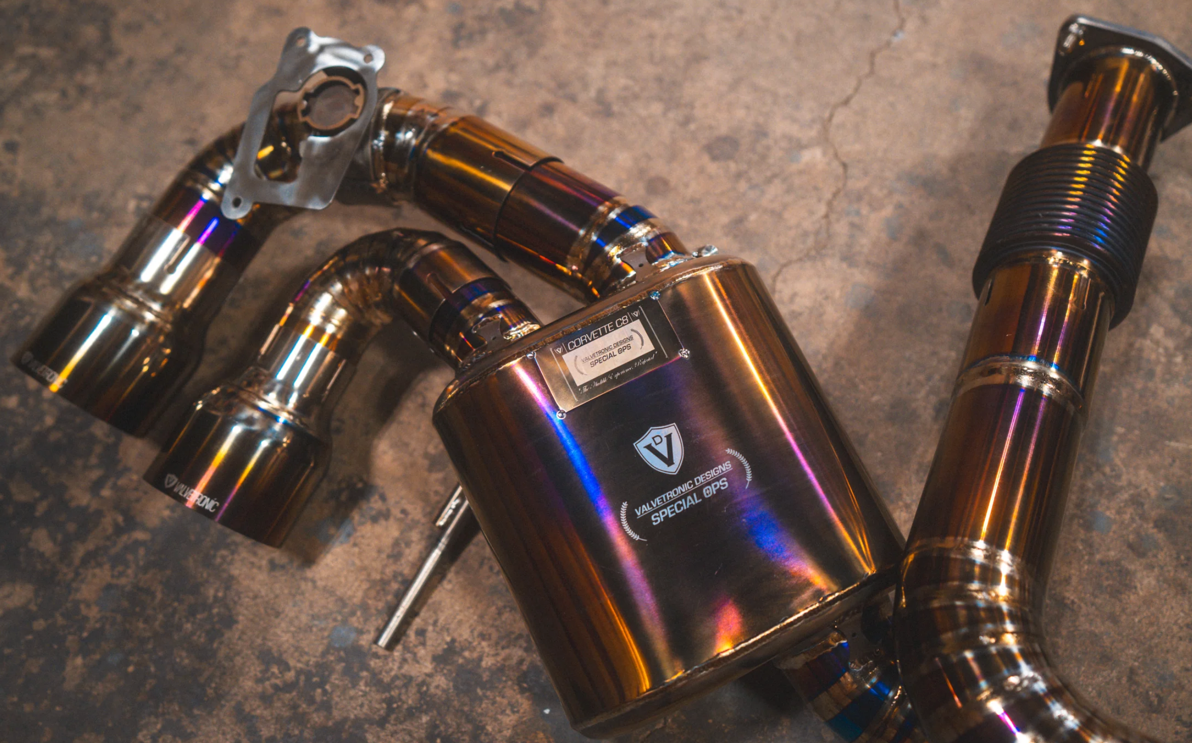 Chevrolet Corvette C8 Valved Sport Exhaust System