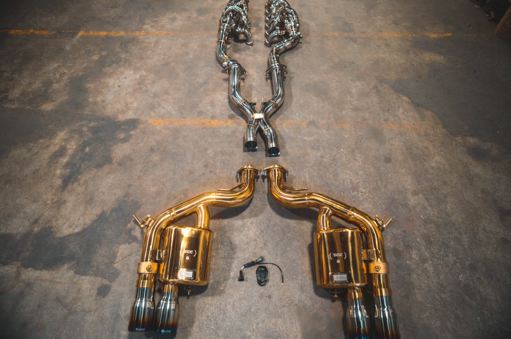 Ferrari 599 RACE F1 Valved Exhaust system