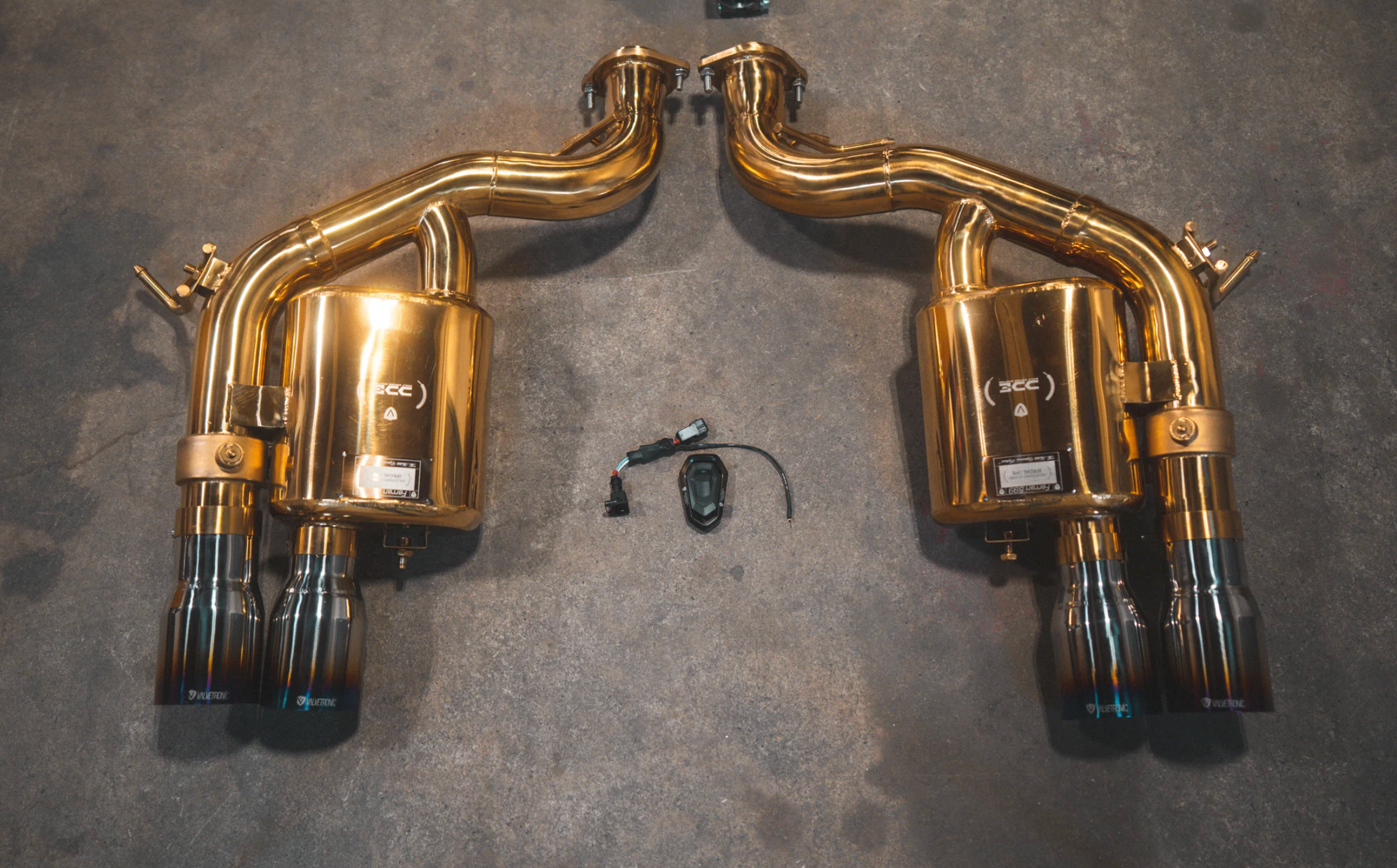 Ferrari 599 RACE F1 Valved Exhaust system
