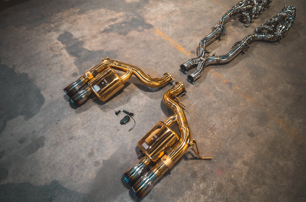 Ferrari 599 RACE F1 Valved Exhaust system