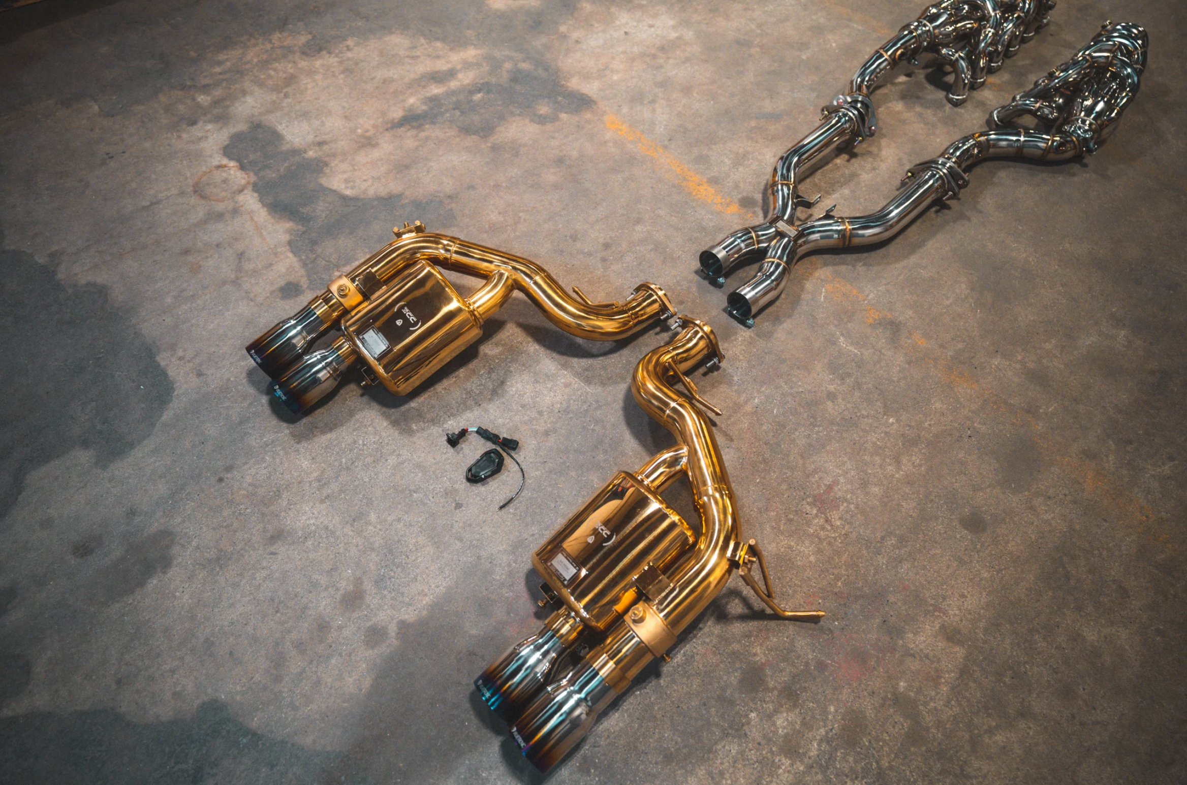 Ferrari 599 RACE F1 Valved Exhaust system