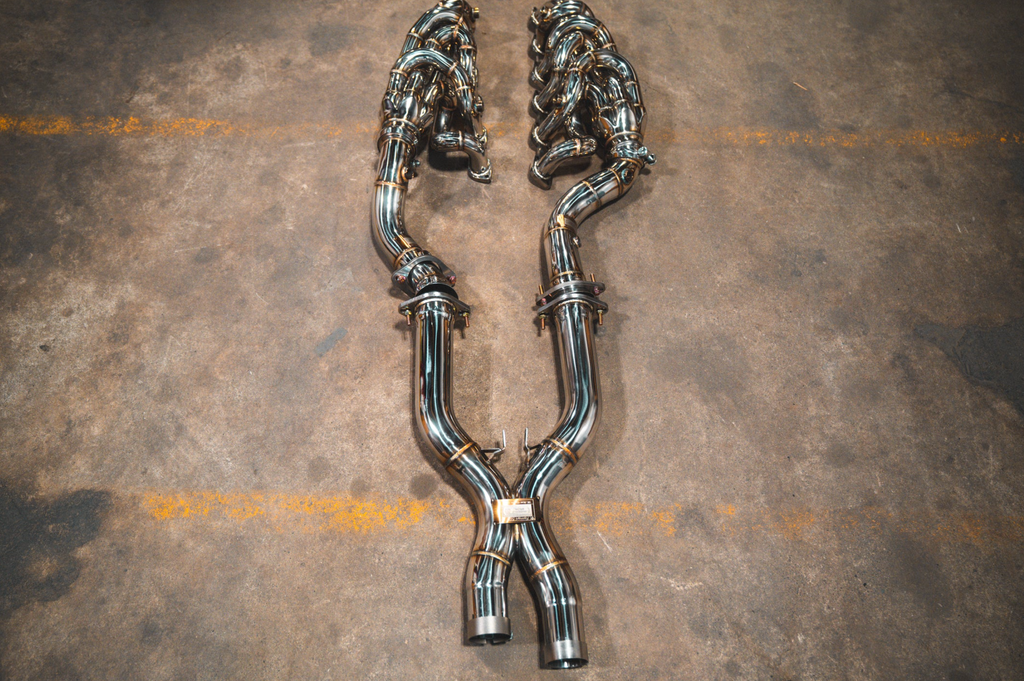 Ferrari 599 RACE F1 Valved Exhaust system