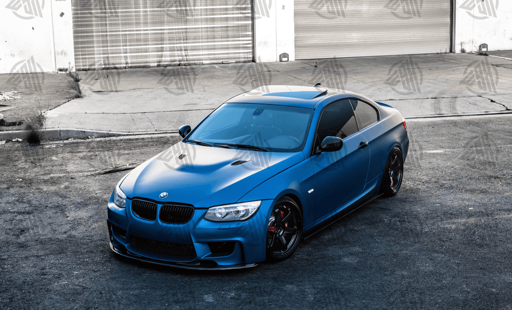 1M Style E92/E93 3 Series Front Bumper w/ CarbonFront Lip