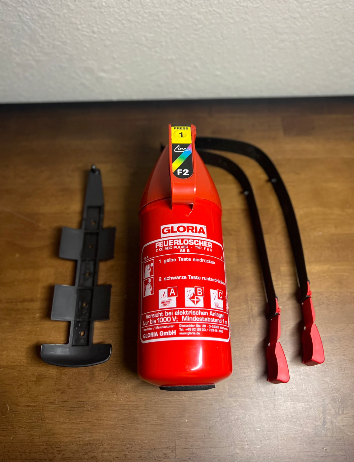 OEM BMW M4 GTS FIRE EXTINGUISHER KIT