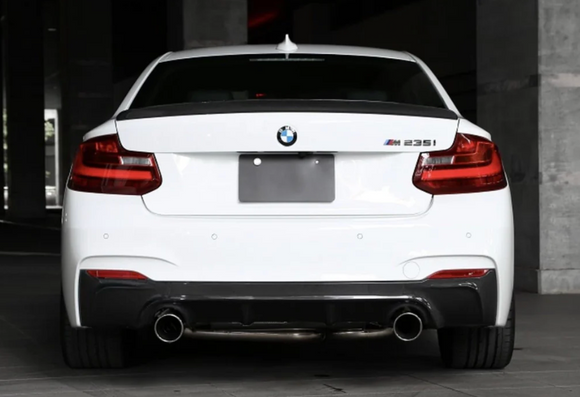 F22/F23 M Performance Style Carbon Fibre Rear Diffuser