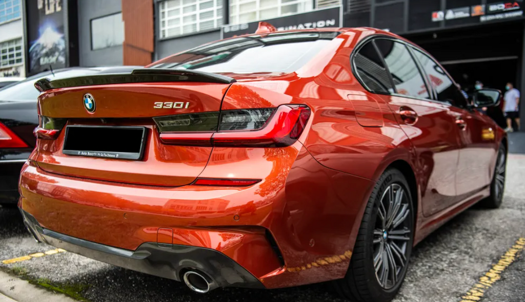 G20 V1 Style Carbon Fibre Trunk Lip Spoiler