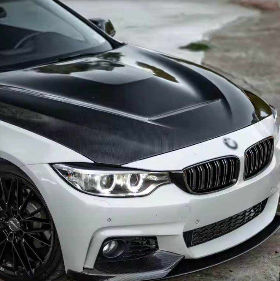 F30 2012-2018 GTS/CS STYLE CARBON FIBER HOOD